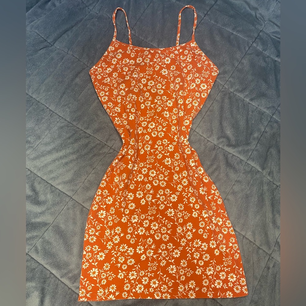 Forever 21 Floral Bodycon Mini Dress